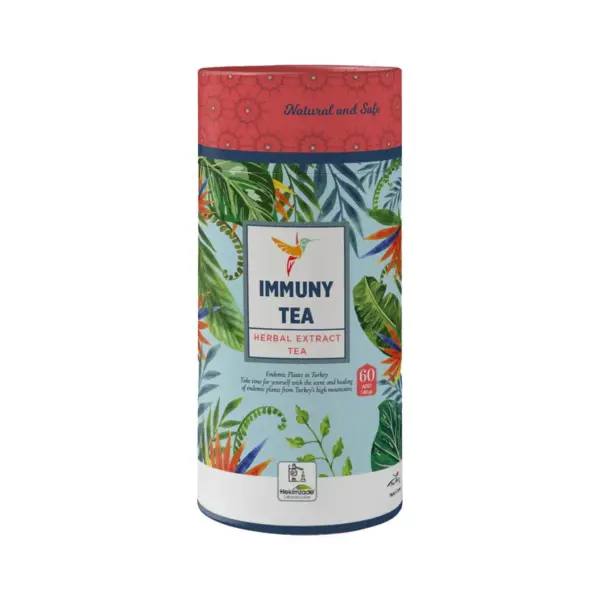 IMMUNY TEA PAKET ÇAY - Çörekotu İçeren Bitkisel Karışım 60 Adet (3gr) - Görsel 2