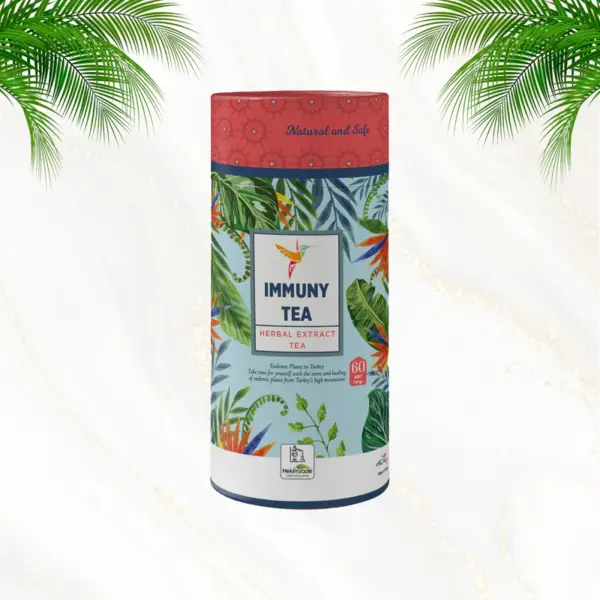 IMMUNY TEA PAKET ÇAY - Çörekotu İçeren Bitkisel Karışım 60 Adet (3gr)